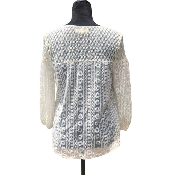 Altar’d State Double Lace Top size Small - Picture 8 of 10